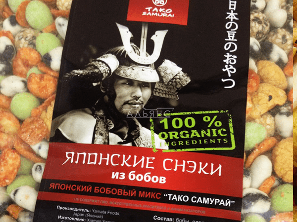Японские снеки в Кургане