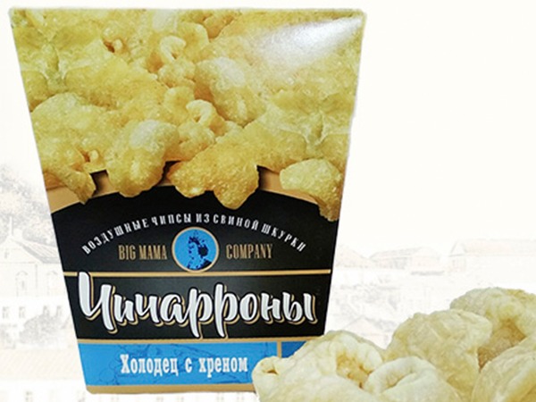 Чичарроны со вкусом холодца и хрена в Кургане
