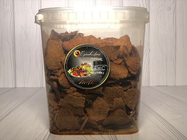 Ржаные гренки со вкусом шашлыка в Кургане