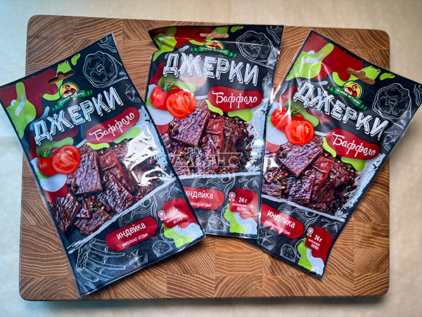 Джерки из индейки "Баффало" 45 гр. в Кургане