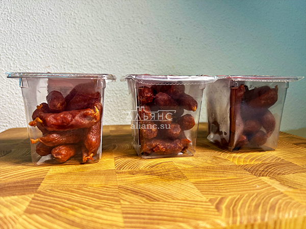 Колбаски МИНИ классические с/к (100 гр) в Кургане