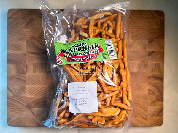 Жареный сыр "ВКУСНЯШКА" (Оливковый) 500гр. в Кургане