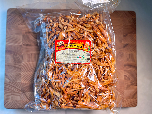 Нитка ЖАРЕНАЯ "Тайский перец" Oktobersnack 1 кг (сырный продукт) в Кургане